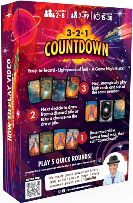 3 - 2 - 1 Countdown - WiredVillage Games - Grandpa Beck's