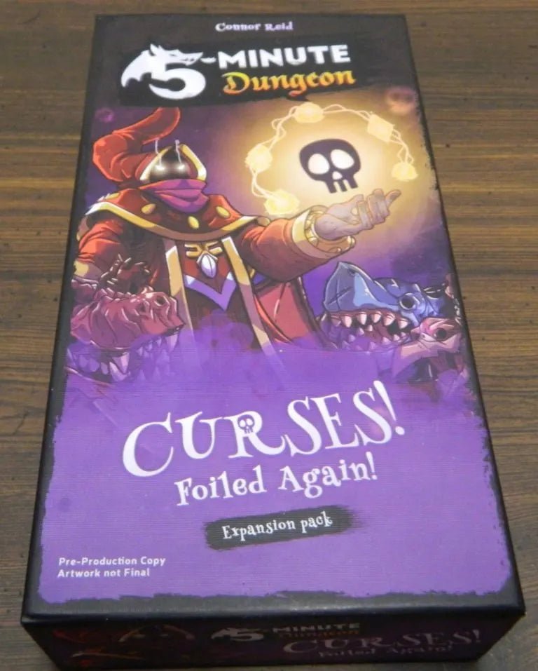 5 - Minute Dungeon: Curses! Foiled Again! - WiredVillage Games - Wiredvillage Games