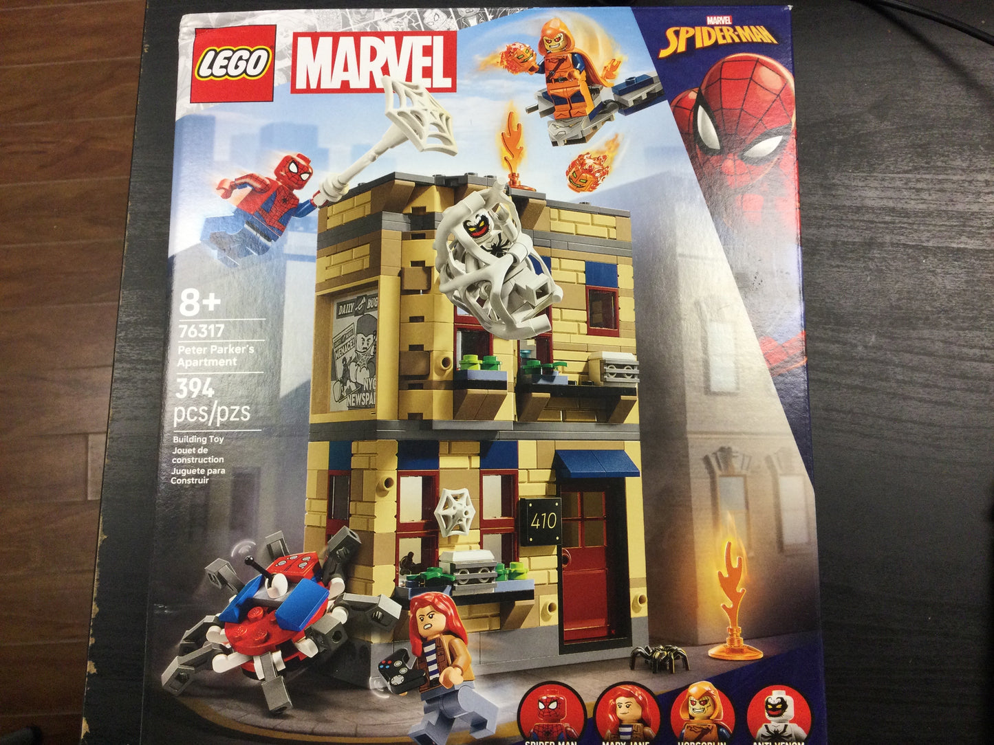 LEGO Marvel Peter Parker’s Apartment 76317