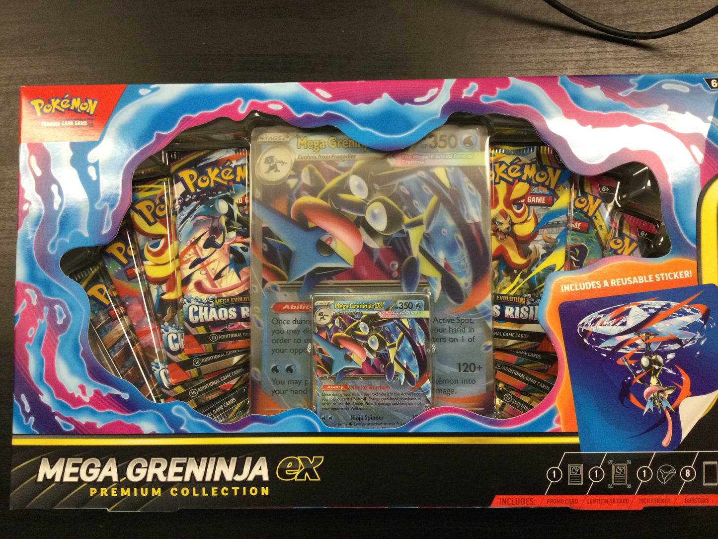 Pokémon Mega Greninja Ex Premium Collection