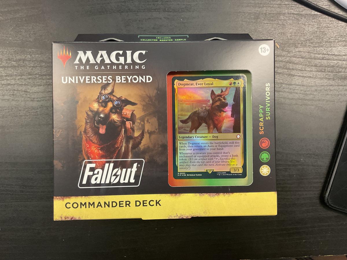 Magic The Gathering Fallout Commander Deck “Scrappy Survivors”
