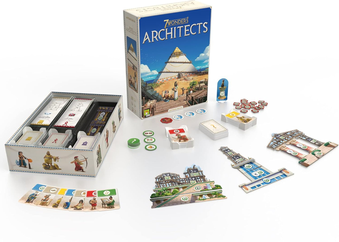 7 WONDERS - ARCHITECTS - WiredVillage Games - Repos Production