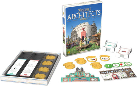 7 Wonders Architects Medals - WiredVillage Games - Repos Production