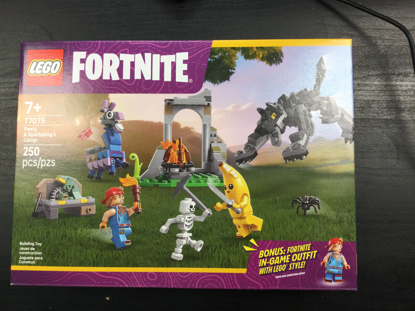 LEGO Fortnite Peely & Sparkplug’s Camp 77075