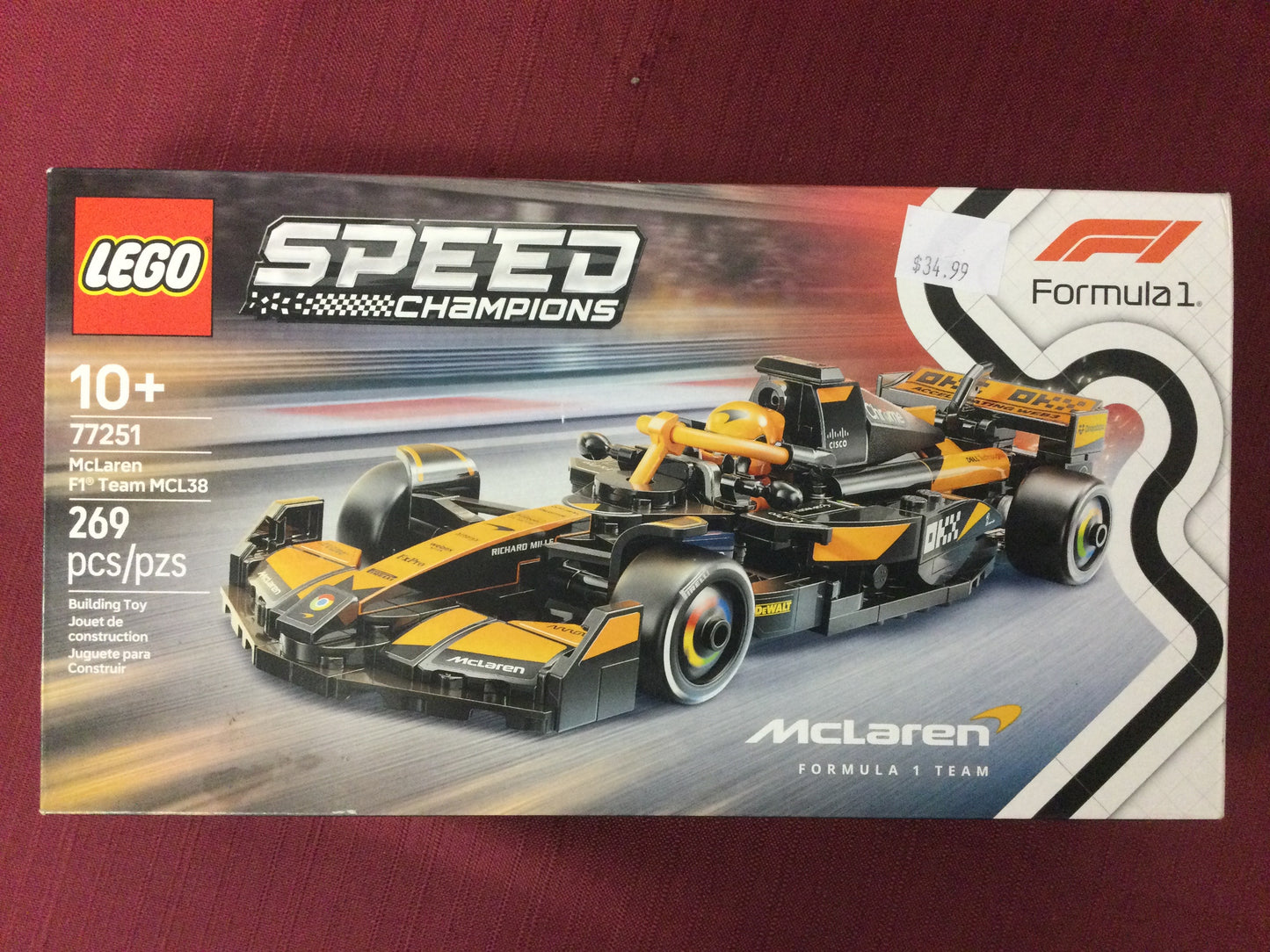 Lego Mclaren F1 Team MCL38