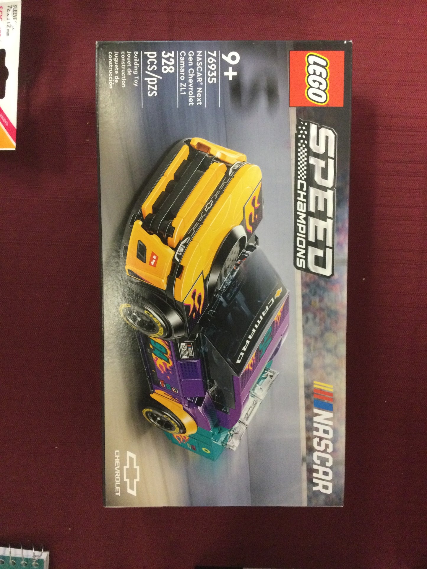 Lego NASCAR Next Gen Chevrolet Camaro ZL1