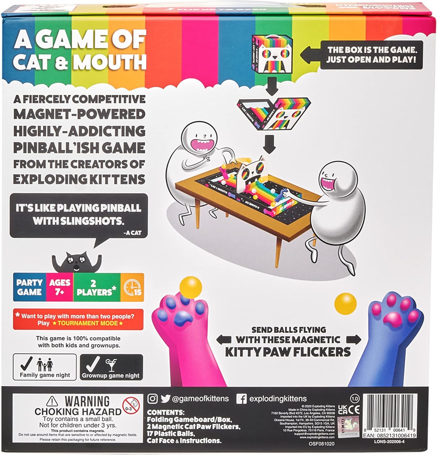 A Game of Cat and Mouth - WiredVillage GamesExploding Kittens