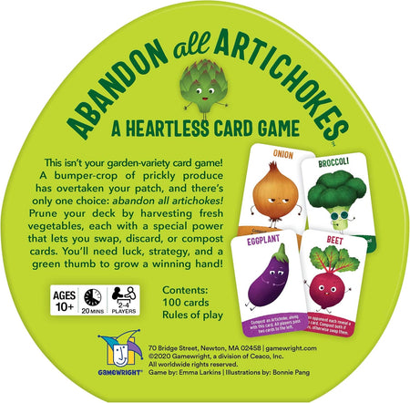 Abandon All Artichokes - WiredVillage Games - Wiredvillage Games