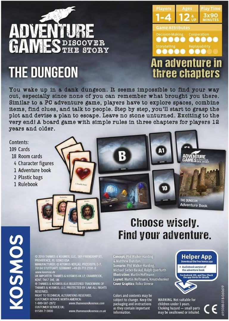 Adventure Games: The Dungeon - WiredVillage Games - Thames & Kosmos