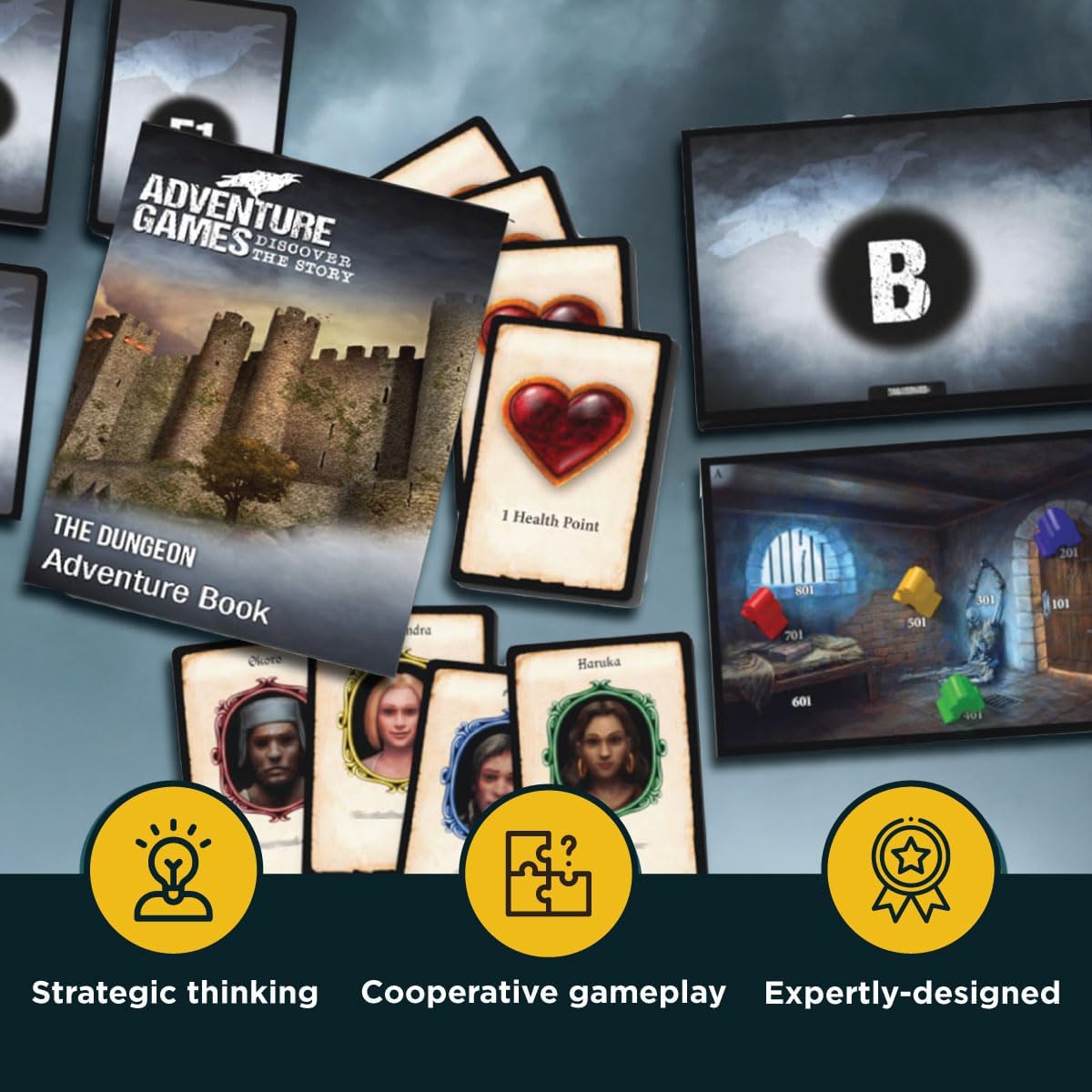 Adventure Games: The Dungeon - WiredVillage Games - Thames & Kosmos