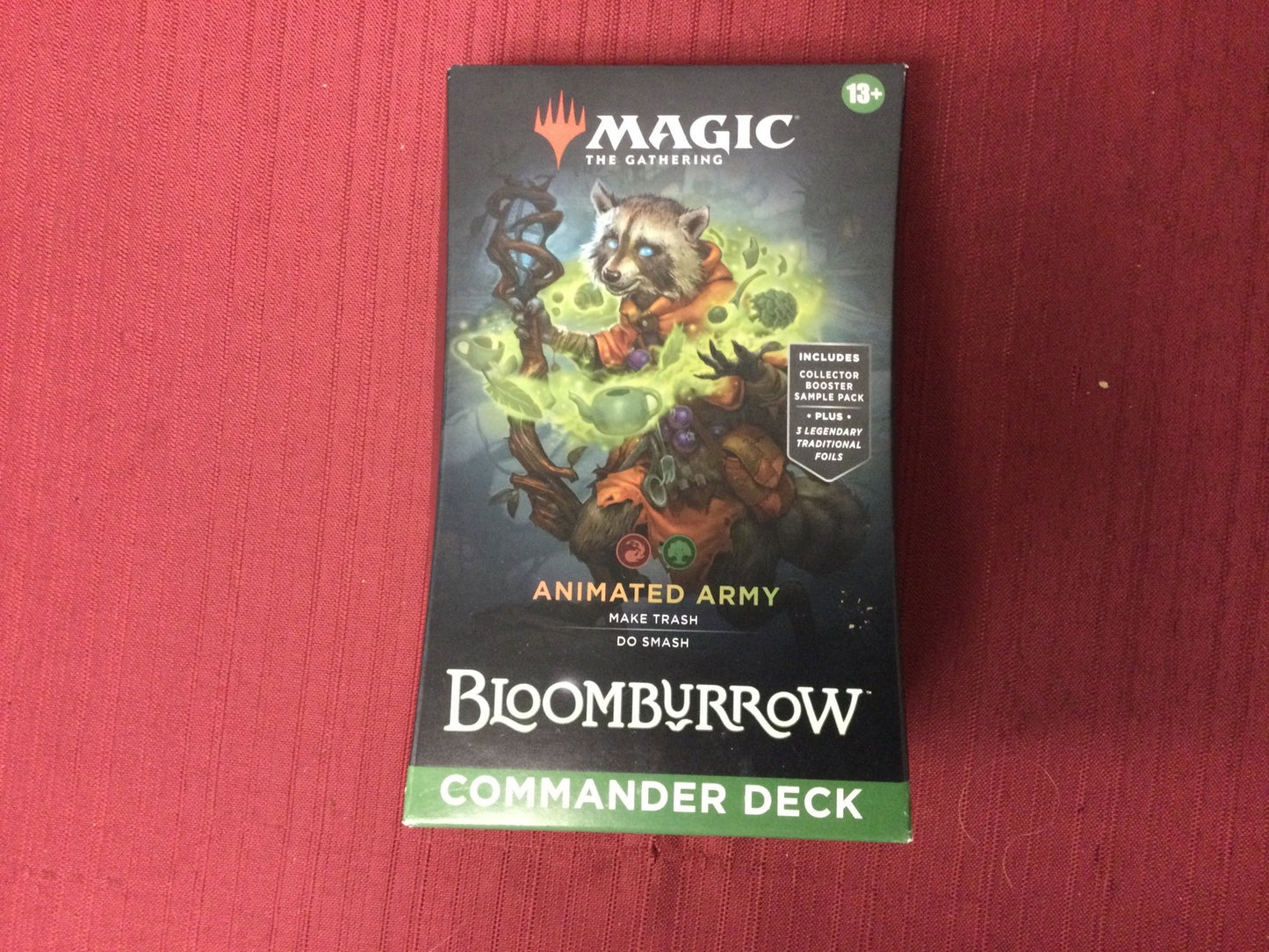 Magic the Gathering Bloomburrow Animated Army Commander Deck - WiredVillage Games - Wizards of the Coast