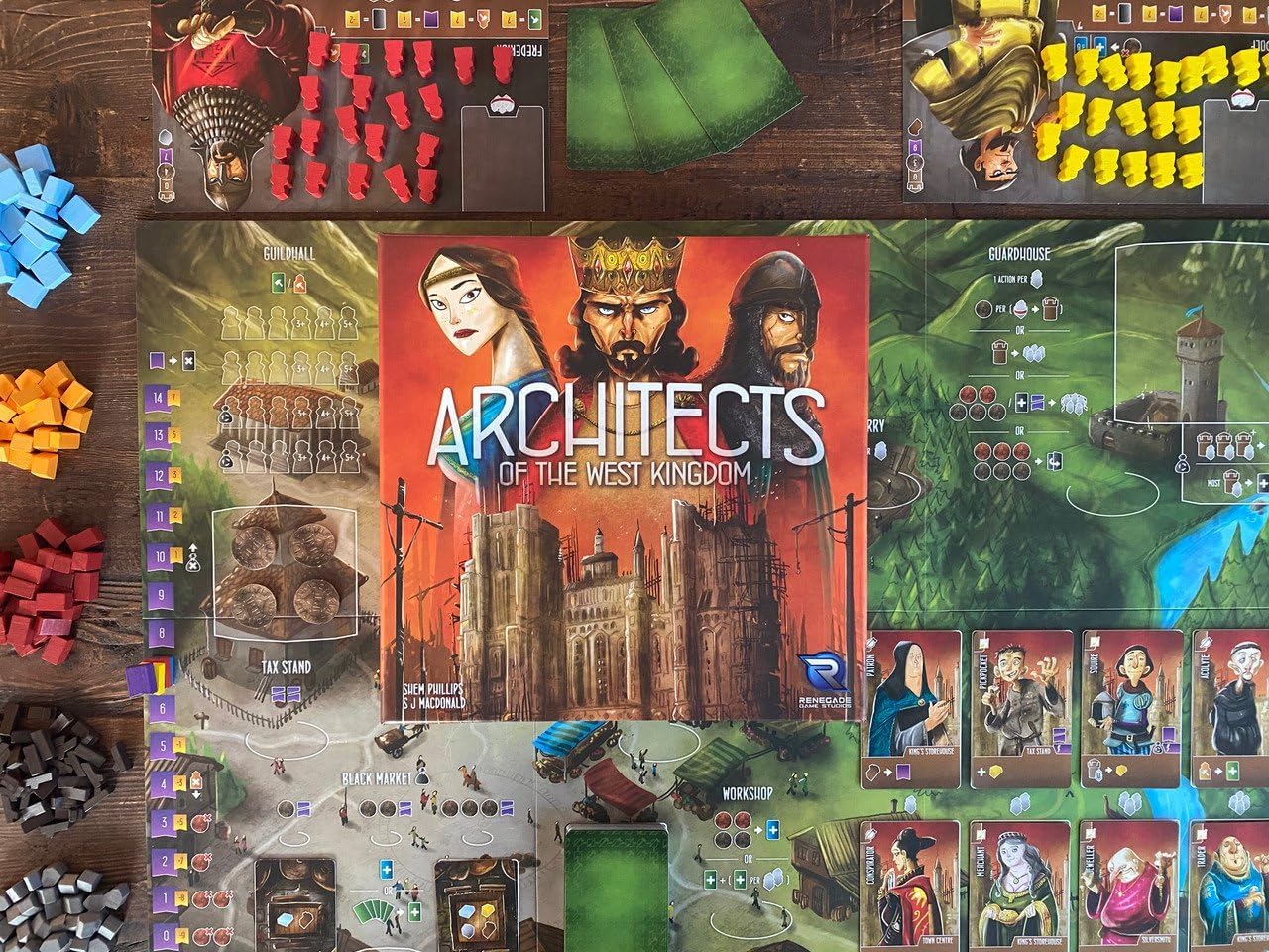 Architects of the West Kingdom - WiredVillage Games - Renegade Game Studios