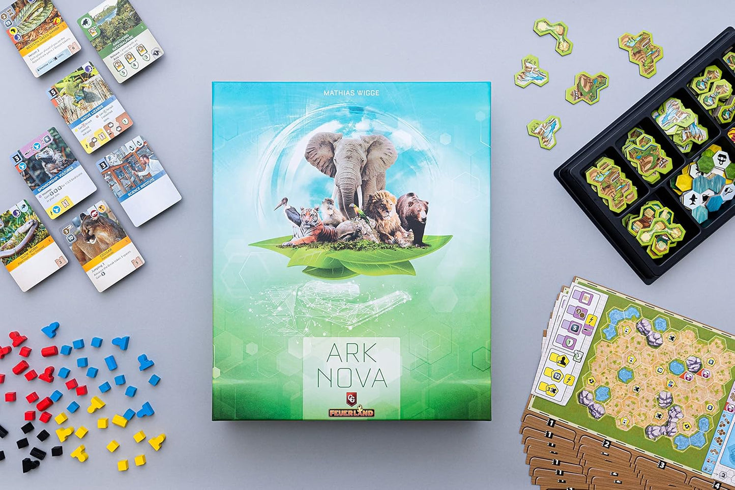 Ark Nova - WiredVillage GamesCapstone Games