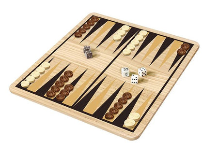 Backgammon (Wood) - WiredVillage Games - WiredVillage Games