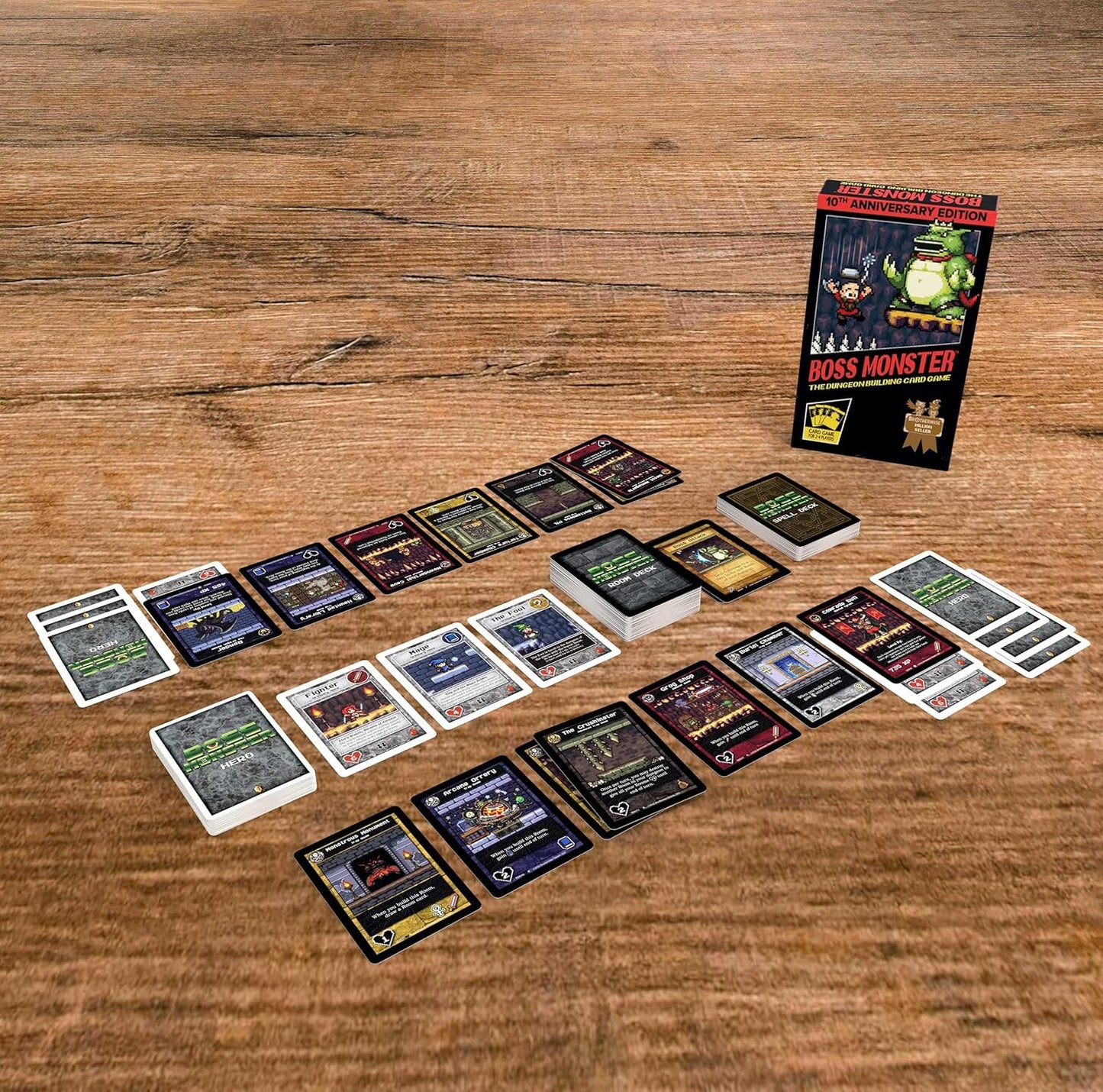 Boss Monster: 10th Anniversary Edition - WiredVillage Games - Brotherwise games