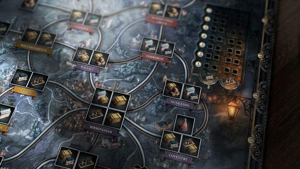 Brass Birmingham Board Game - WiredVillage Games - Roxley Games
