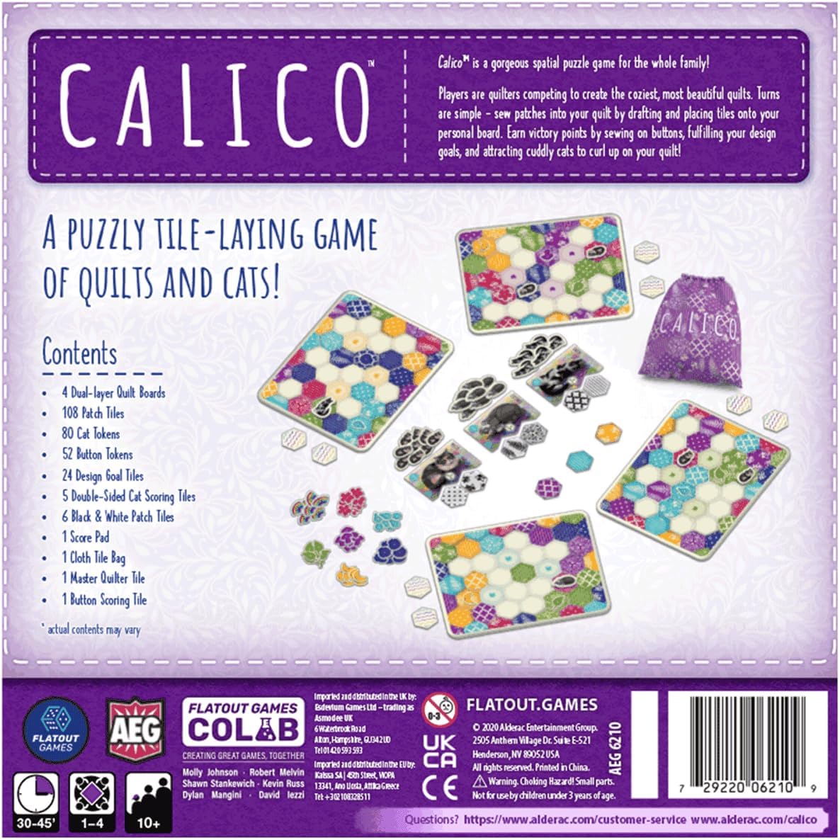 Calico - WiredVillage GamesAlderac Entertainment Group (AEG)