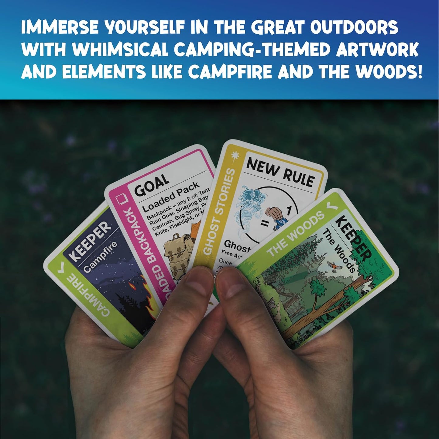 Camping Fluxx - WiredVillage Games - Looney Labs