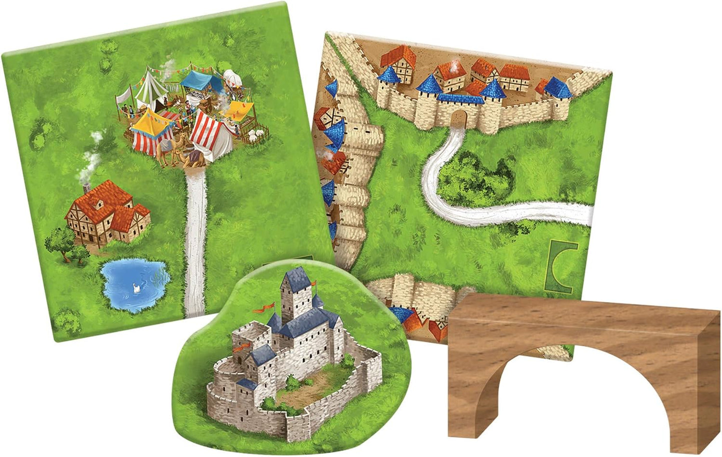 Carcassonne Bridges, Castles & Bazaars - WiredVillage Games - Z - Man Games