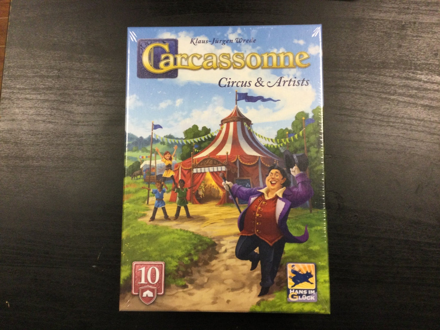 Carcassonne Circus and Artists - WiredVillage Games - Hans im gluck