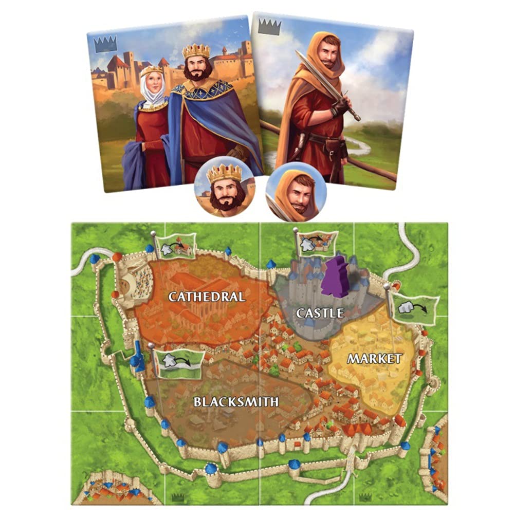 Carcassonne EXPANSION 6 : Count, King & Robber - WiredVillage GamesZ - Man Games
