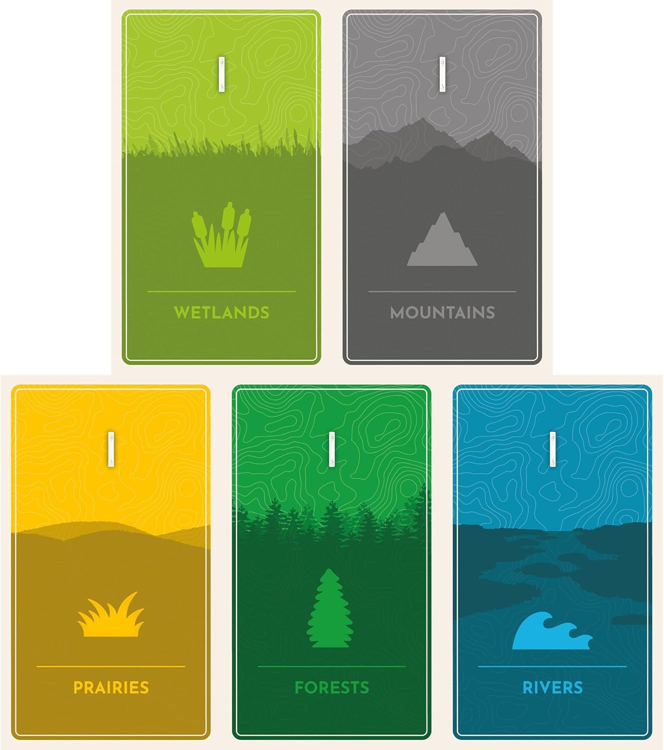 Cascadia Rolling Rivers - WiredVillage GamesAlderac Entertainment Group (AEG)