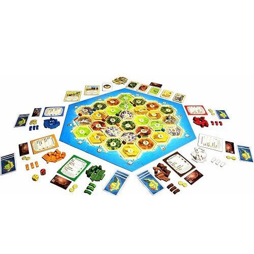 CATAN EXP: TRADERS & BARBARIANS 5 - 6 PLAYERS - WiredVillage Games - Wiredvillage Games