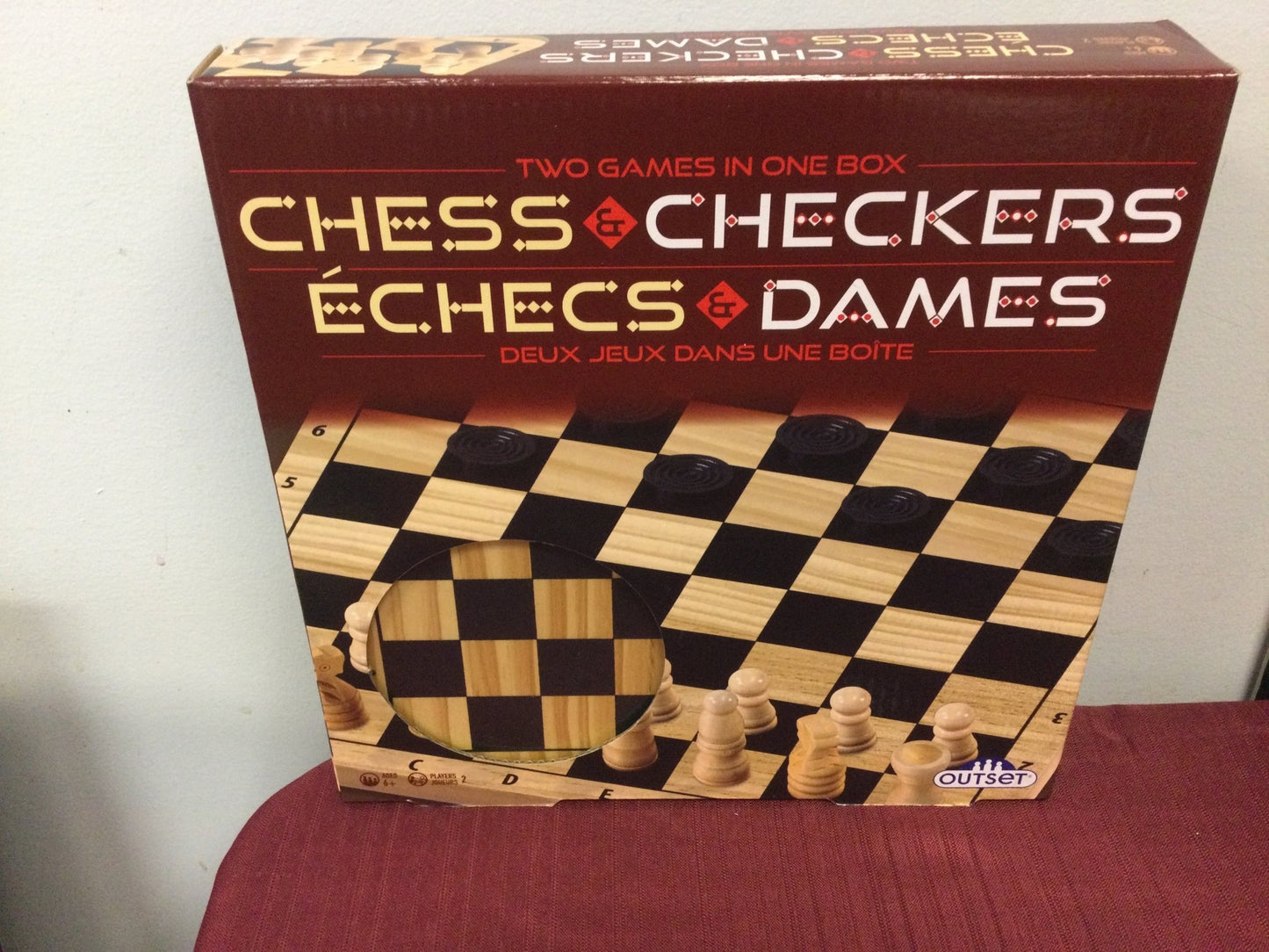 Chess / Checkers - WiredVillage Games - Outset Media