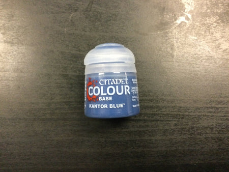 Citadel Colour Base Kantor Blue – Warhammer 40K Paint - WiredVillage Games - Games Workshop