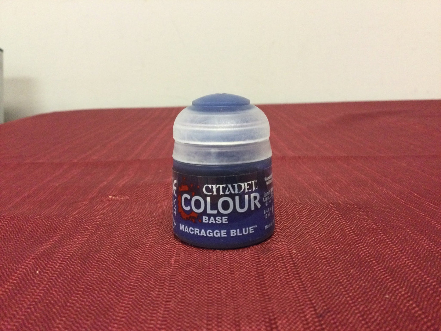 Citadel Colour base Macragge Blue - (Warhammer Paint) - WiredVillage Games - Games Workshop