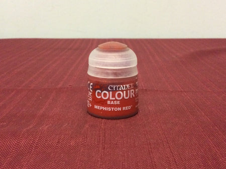 Citadel Colour Base Mephiston Red - (Warhammer Paint) - WiredVillage Games - Games Workshop WiredVillage Games
