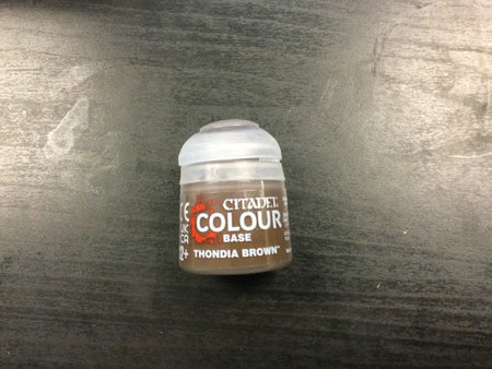 Citadel Colour Base Thondia Brown – Warhammer 40K Paint - WiredVillage Games - Games Workshop