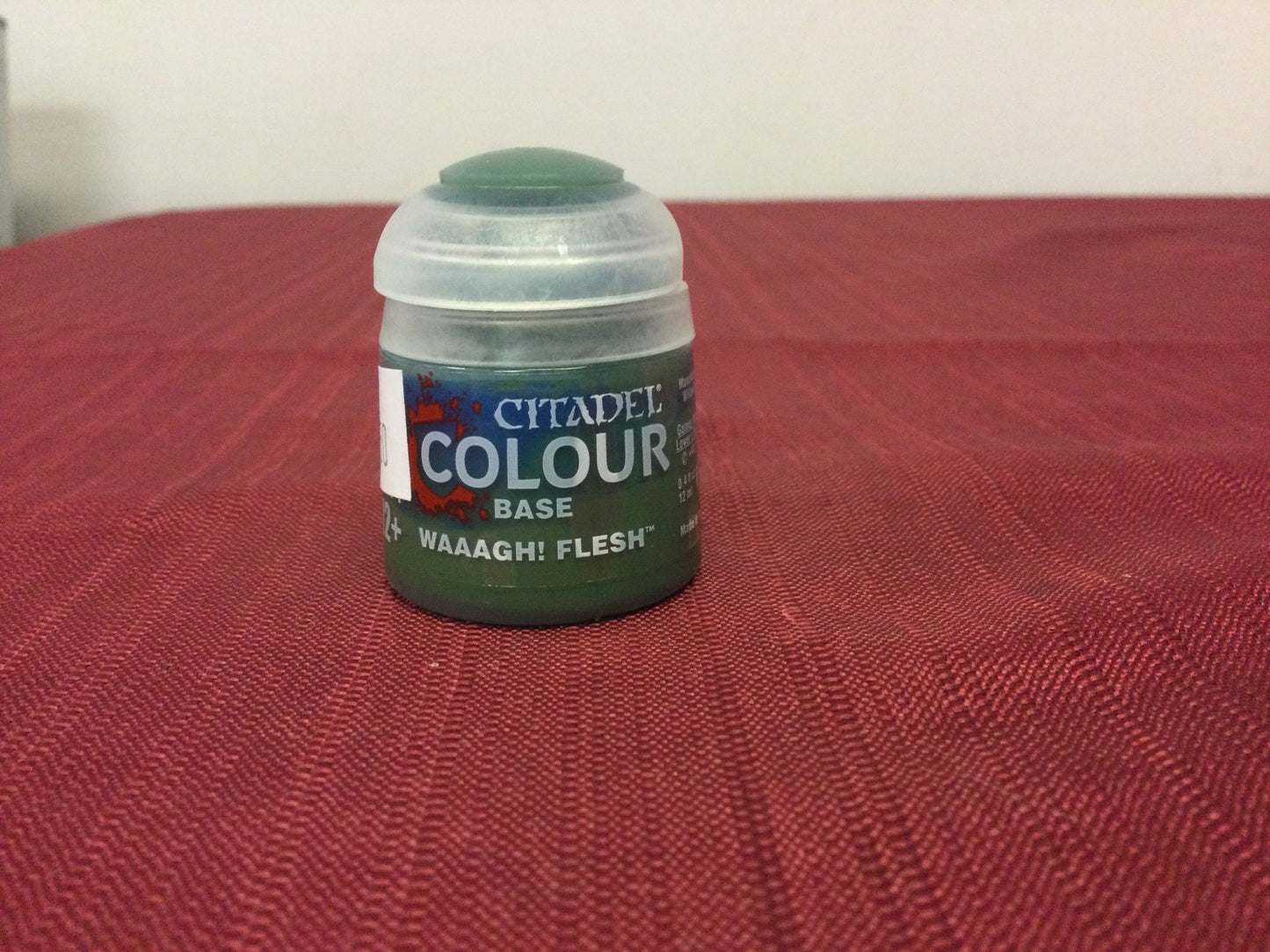 Citadel Colour base Waaagh! Flesh - (Warhammer Paint) - WiredVillage Games - Games Workshop
