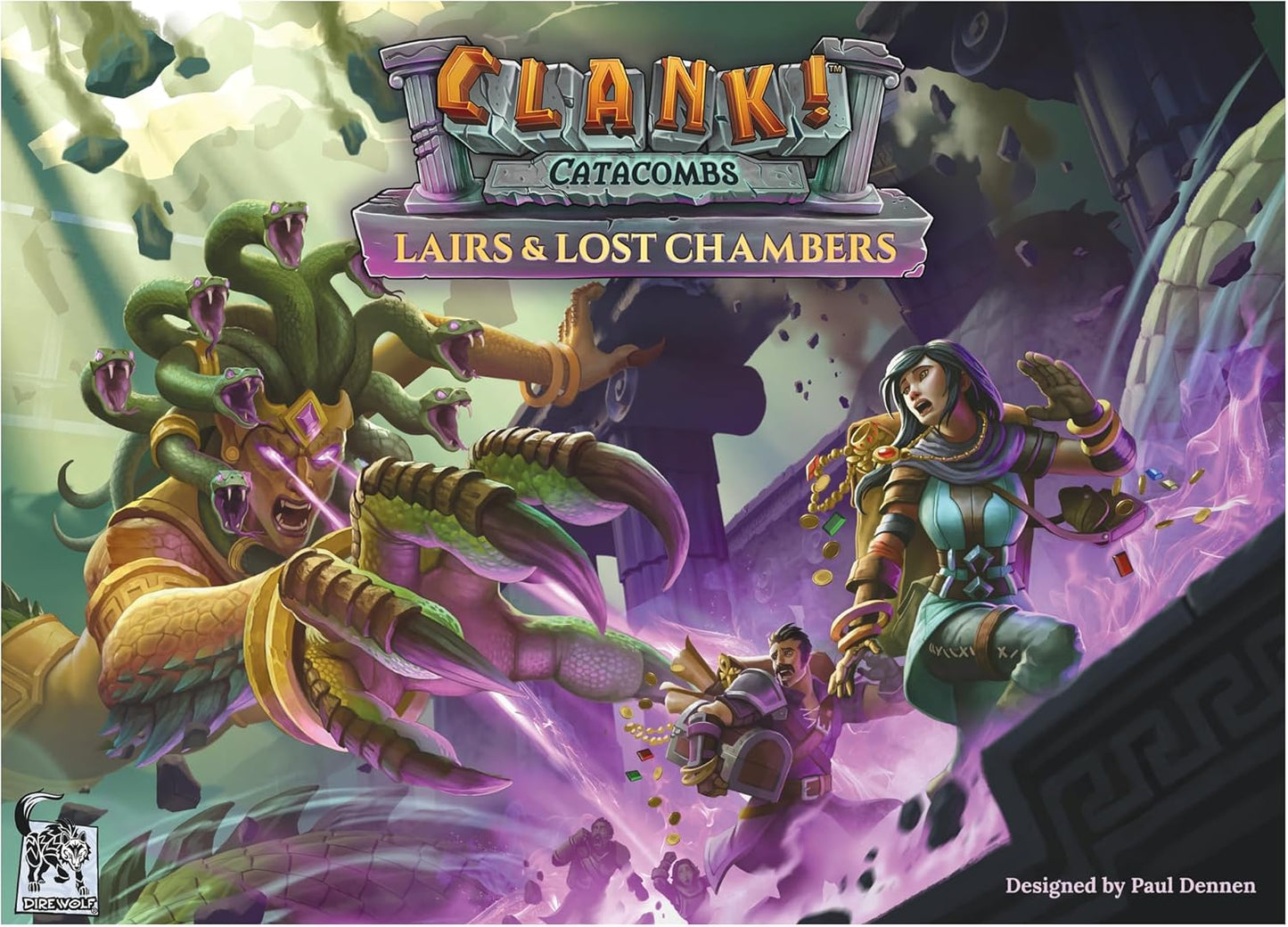 Clank Catacombs - Lairs and Lost Chambers - WiredVillage GamesDire Wolf