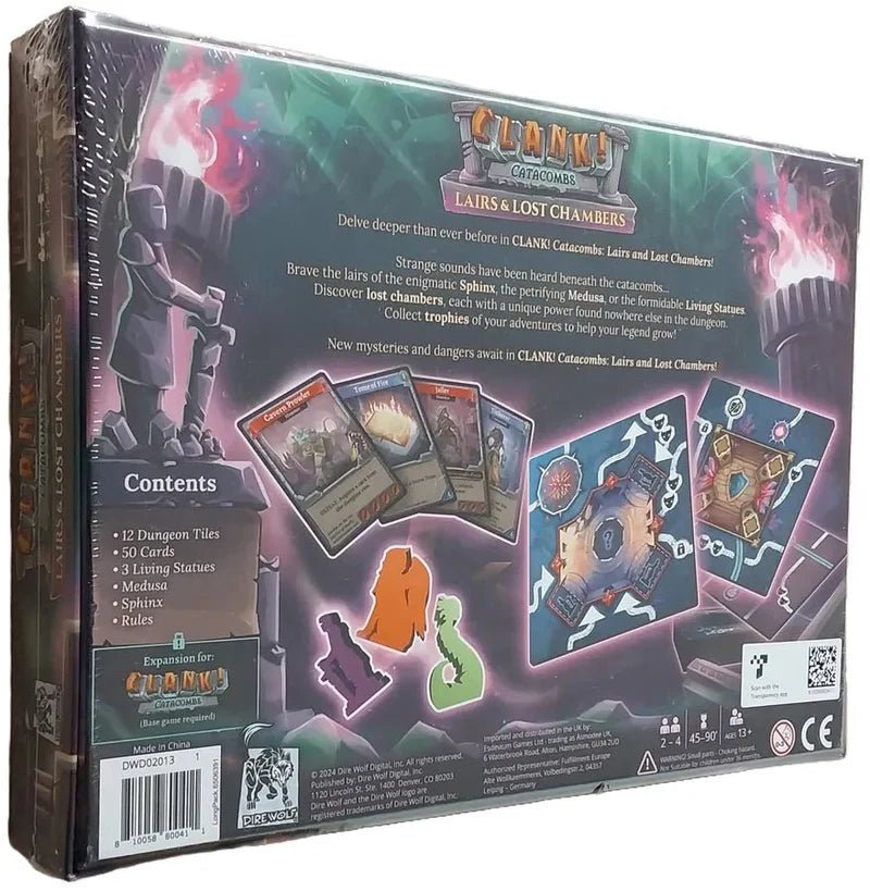 Clank Catacombs - Lairs and Lost Chambers - WiredVillage GamesDire Wolf