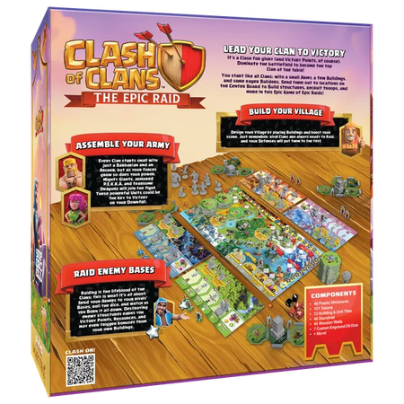 Clash Of Clans: The Epic Raid - Board Game