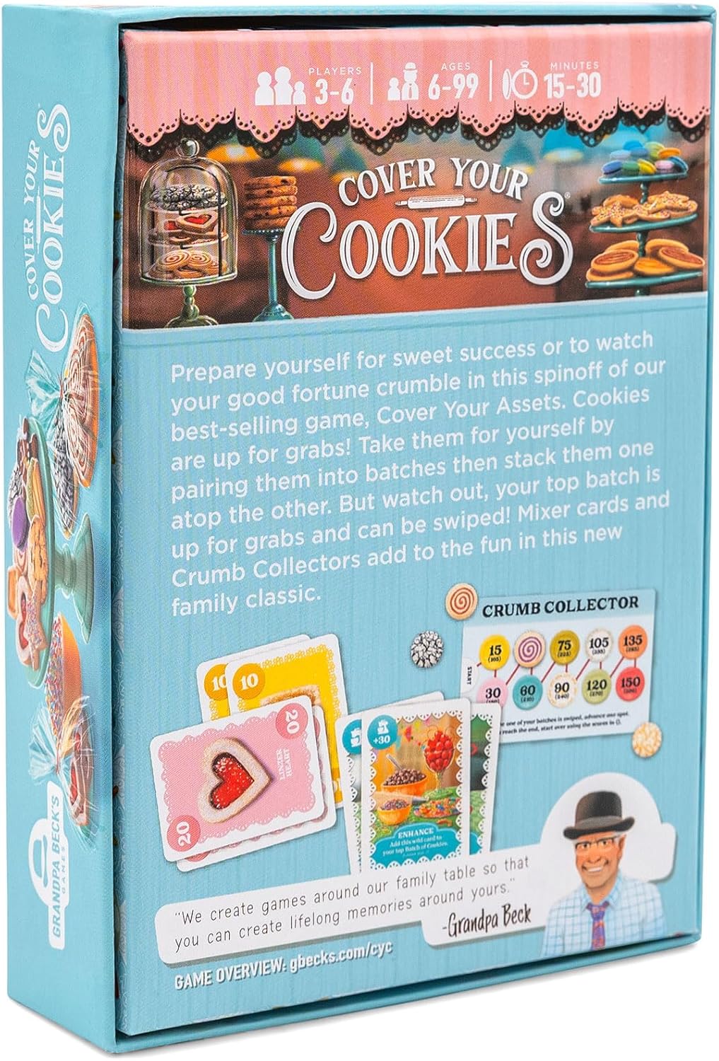 Cover Your Cookies - WiredVillage GamesGrandpa Beck