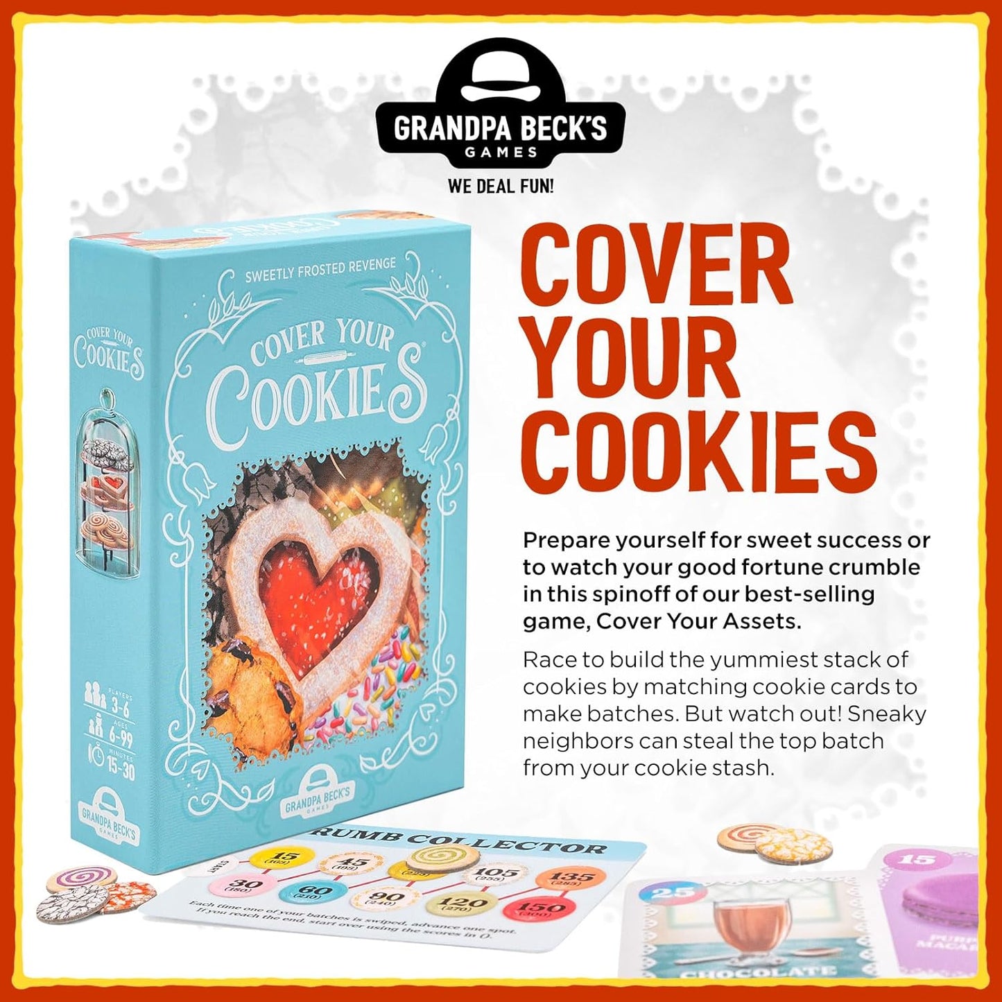 Cover Your Cookies - WiredVillage GamesGrandpa Beck