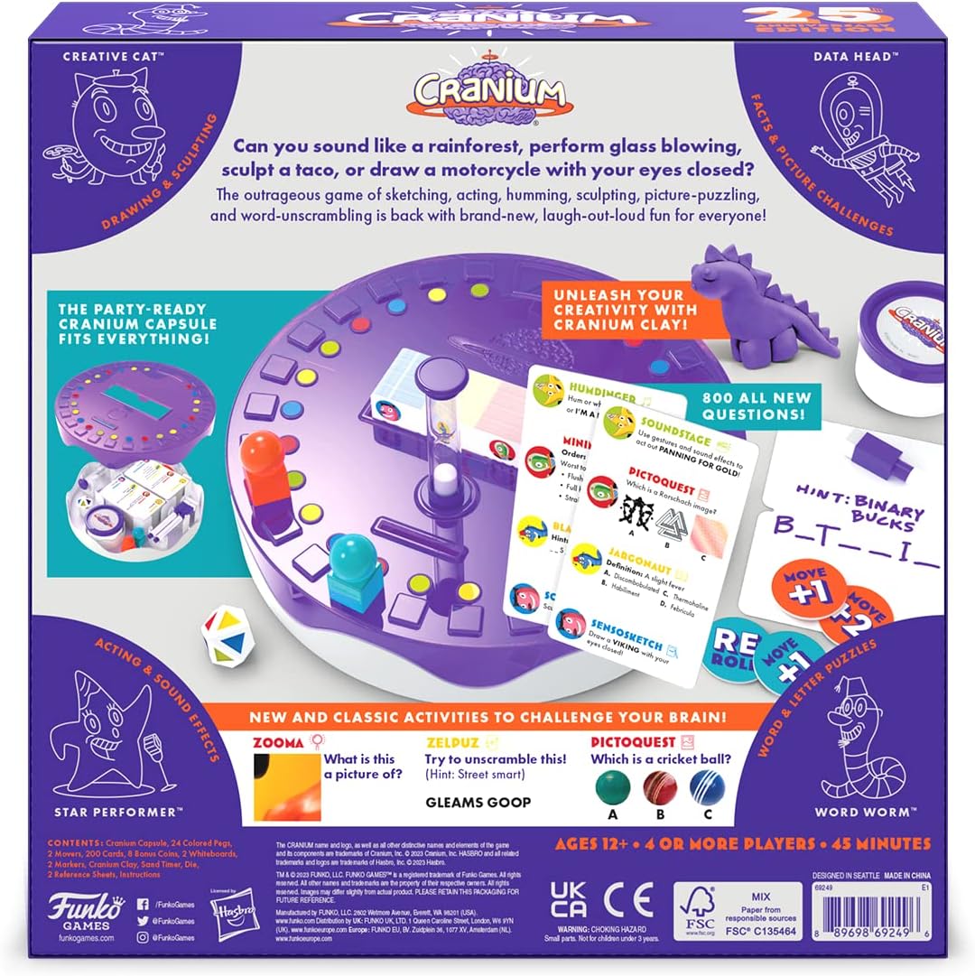 Cranium 25th Anniversary Edition - WiredVillage Games - Hasbro