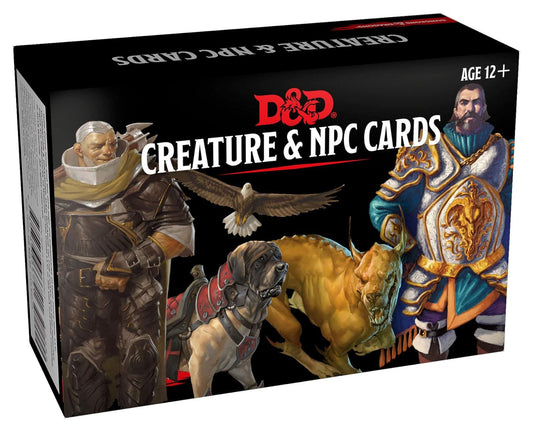 Dungeons & Dragons: Creature & NPC Cards - WiredVillage Games - Wizards of the Coast