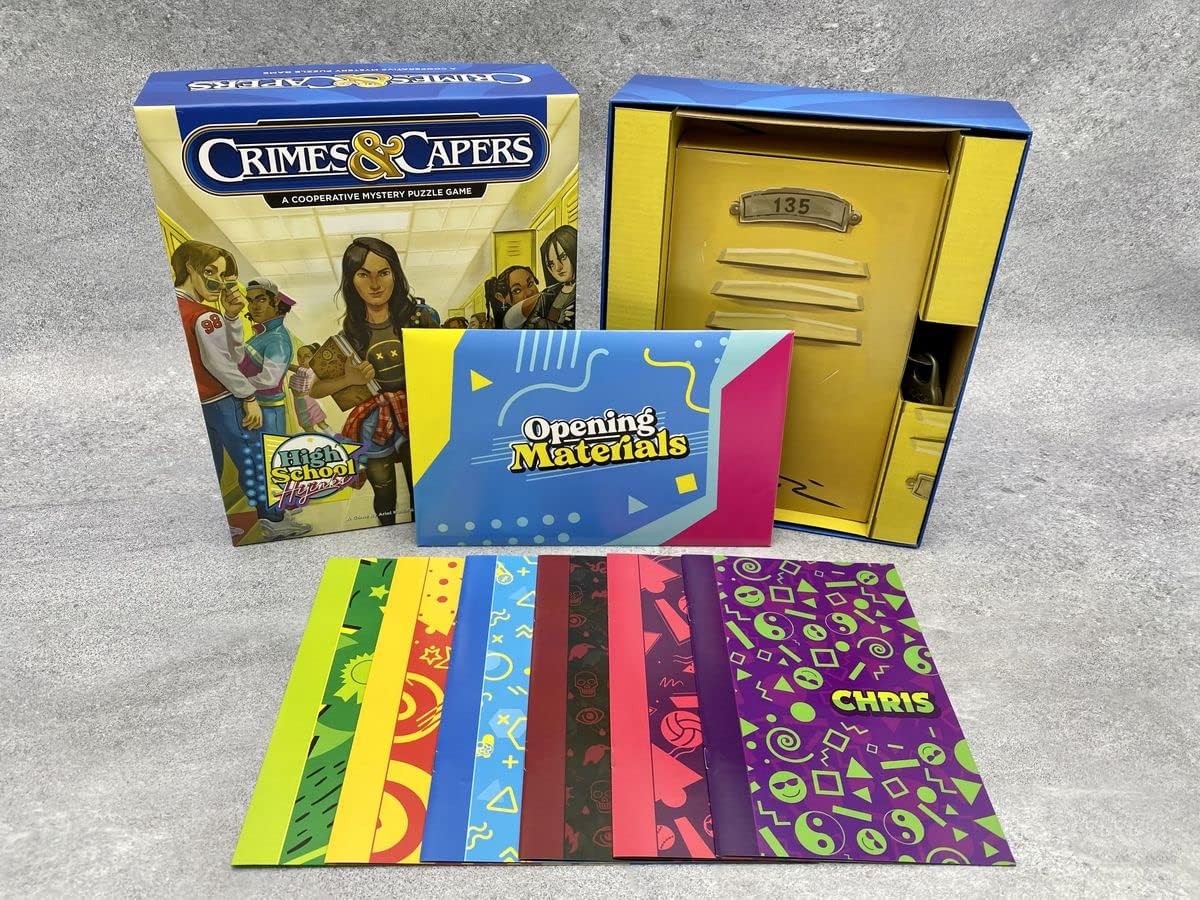 CRIMES AND CAPERS: HIGH SCHOOL HIJINKS - WiredVillage Games - Renegade Game Studios