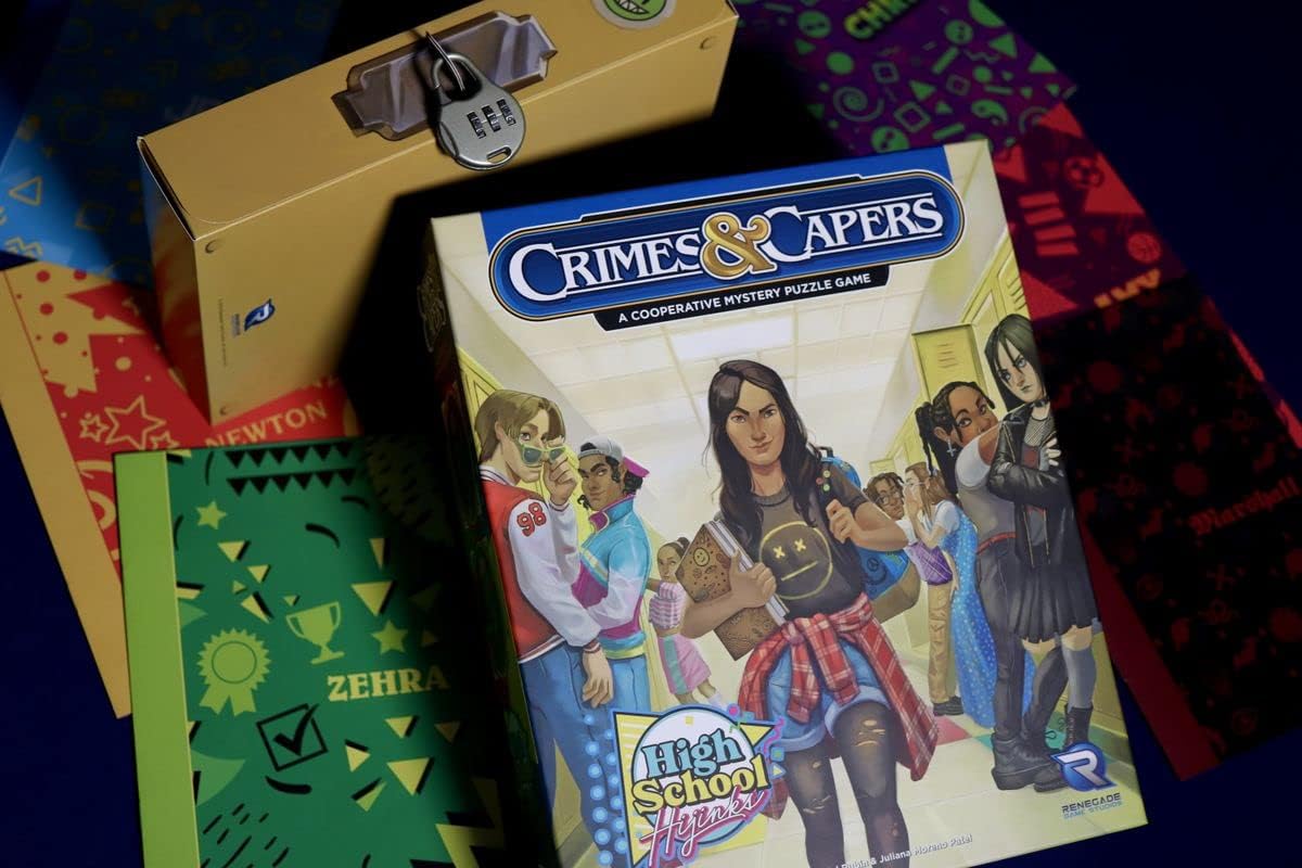 CRIMES AND CAPERS: HIGH SCHOOL HIJINKS - WiredVillage Games - Renegade Game Studios