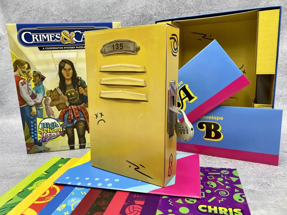 CRIMES AND CAPERS: HIGH SCHOOL HIJINKS - WiredVillage Games - Renegade Game Studios