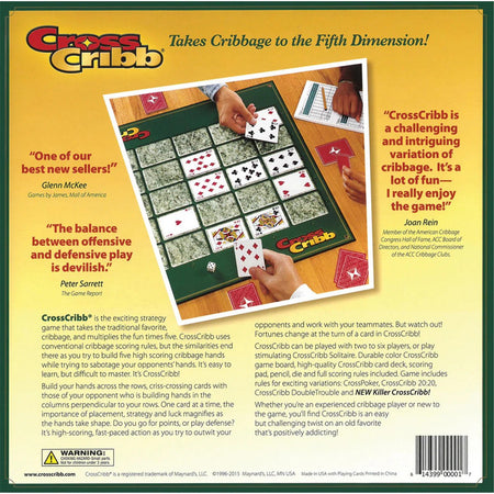 CrossCribb - WiredVillage Games - Maynard's, LLC