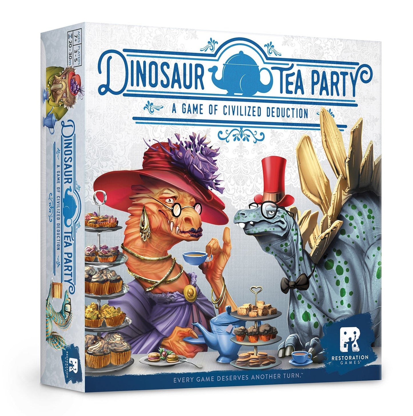 DINOSAUR TEA PARTY - WiredVillage GamesRestoration Games