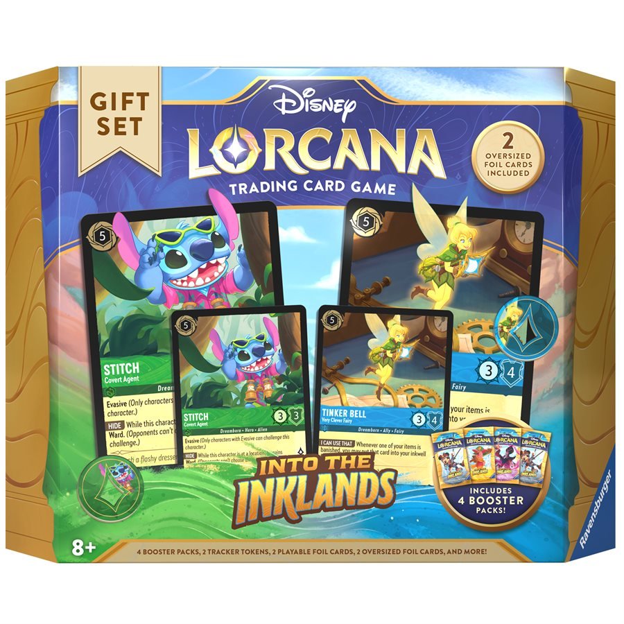 Disney Lorcana: Into the Inklands - Gift Set | WiredVillage Games Canada Disney Lorcana: Into the Inklands - Gift Set | WiredVillage Games Canada