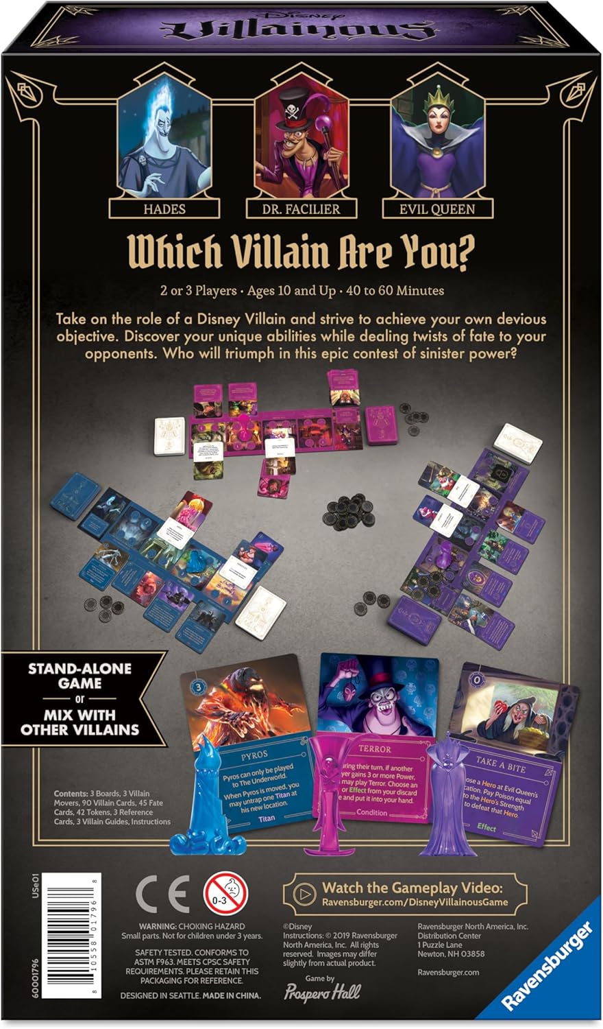 Disney Villainous: Wicked to The Core - WiredVillage Games - Ravensburger