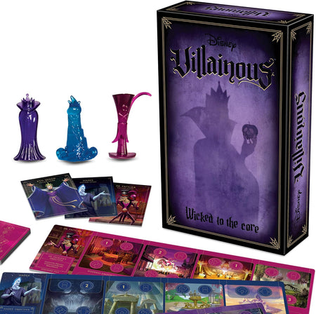 Disney Villainous: Wicked to The Core - WiredVillage Games - Ravensburger