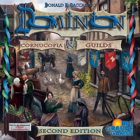 Dominion: Cornucopia & Guilds 2nd Edition - WiredVillage Games - Rio Grande Games