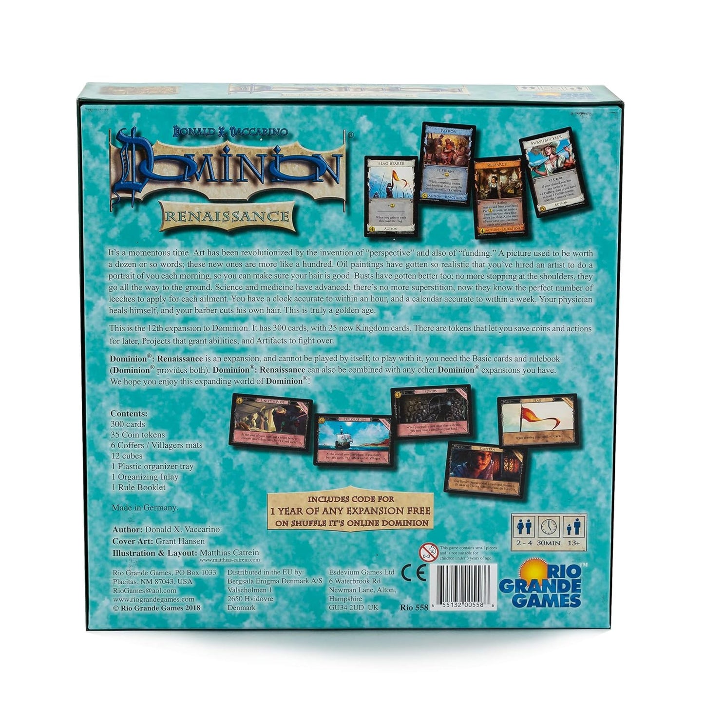 Dominion: Renaissance - WiredVillage GamesRio Grande Games